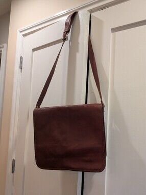 Leather Messenger Bag